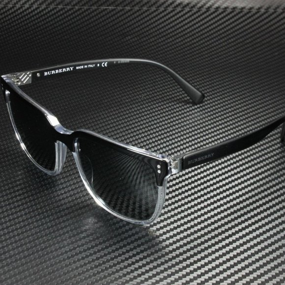 SALE! Burberry Crystal 56mm Men's Sunglasses